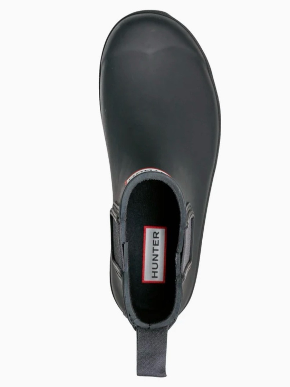 Women's Original Chelsea Boots Blue Slip-On Rubber Ankle Boots Navy/Hunter/Navy - Picture 5 of 11